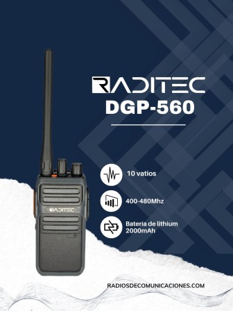 Radio de Comunicación - Raditec -DGP-560